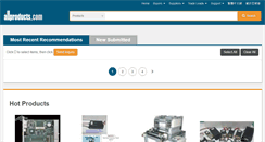 Desktop Screenshot of hotsearch.allproducts.com